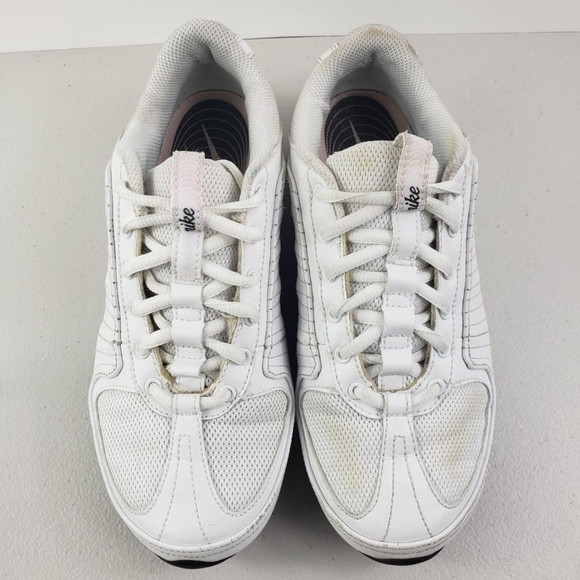 Nike White and Silver Sneakers - Picture 7 of 9